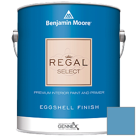 Краска Regal Select Waterborne Interior Eggshell Finish (549) цвет 2063-40 Sailor's Sea Blue