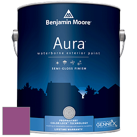 Benjamin Moore Aura 632 Waterborne Exterior Semi-Gloss Finish краска цвет 2075-30 Pre-Dawn Sky