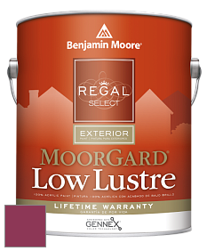 Benjamin Moore W103 Regal Select Exterior Paint-MoorGard Low Lustre Finish краска цвет 2077-10 Magenta