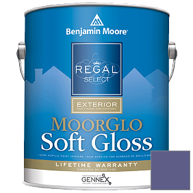 Краска Regal Select Exterior Paint-Moor GloSoft Gloss Finish (W096) цвет 1407 Mauve Bauhaus
