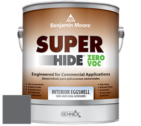 Benjamin Moore 357 Super Hide Zero Voc Interior Eggshell краска цвет 1616 Stormy Sky