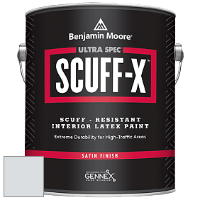 Benjamin Moore 486 Ultra Spec SCUFF-X Interior Satin Finish краска цвет 2119-70 Full Moon