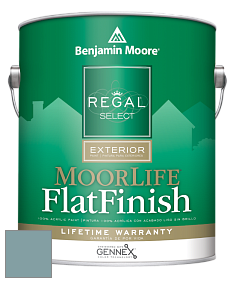Benjamin Moore W105 Regal Select Exterior Paint-MoorLife Flat Finish краска цвет HC-148 BM HC-148