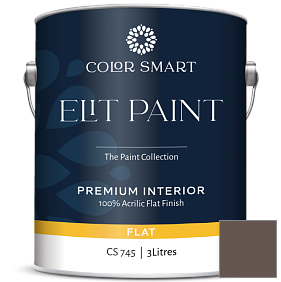 Краска COLOR SMART CS 745 ELIT PAINT глубокоматовая моющаяся краска цвет AF-170 