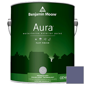 Краска Aura Waterborne Exterior Flat Finish (629) цвет 2069-30 Darkest Grape