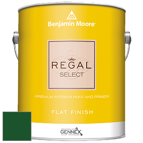 Benjamin Moore 547 Regal Select Waterborne Interior Flat Finish краска цвет RAL 6035 