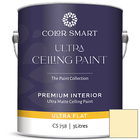 Краска COLOR SMART CS 758 ULTRA CEILING PAINT ультраматовая краска цвет 2021-60 Provence CrÃ¨me