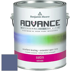 Benjamin Moore 792 Advance Interior Paint-Satin эмаль цвет NCS S 5030-R70B 