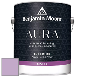Benjamin Moore Aura 522 Interior Paint - Matte краска цвет 2073-50 Purple Easter Egg