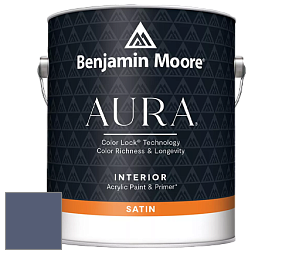 Benjamin Moore Aura 526 Waterborne Interior Satin Finish покрытие цвет NCS S 6020-R70B 