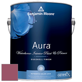 Benjamin Moore Aura 524 Waterborne Interior Eggshell Finish краска цвет 2085-30 Gypsy Love