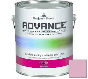 Краска Benjamin Moore 792. Advance Interior Paint-Satin эмаль цвет 1354 Wild Heart