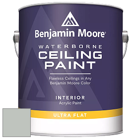 Benjamin Moore 508 Waterborne Ceiling Paint краска для потолков цвет 2139-50 Silver Marlin