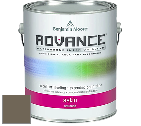 Benjamin Moore 792 Advance Interior Paint-Satin эмаль цвет 1540 Cabin Fever