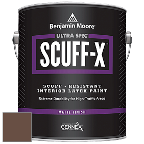 Benjamin Moore 484 Ultra Spec SCUFF-X Interior Matte Finish краска цвет 2106-10 Java