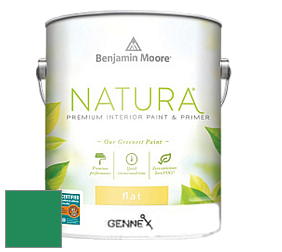 Benjamin Moore 514 Natura Interior Semi-Gloss Finish краска цвет 2039-20 Emerald Isle