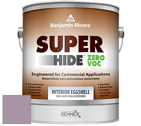 Benjamin Moore 357 Super Hide Zero Voc Interior Eggshell краска цвет NCS S 3020-R40B 