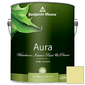 Краска Aura Waterborne Interior Semi-gloss Finish (528) цвет 2027-50 Hibiscus