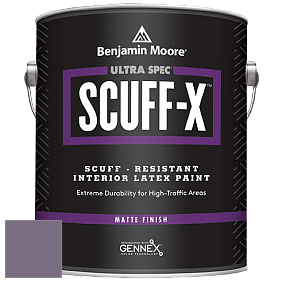 Benjamin Moore 484 Ultra Spec SCUFF-X Interior Matte Finish краска цвет NCS S 5020-R50B 