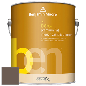 Benjamin Moore Ben W625 Premium Interior Latex Flat краска цвет 2111-30 Mustang