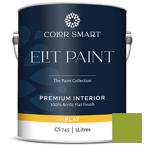 Краска COLOR SMART CS 745 ELIT PAINT глубокоматовая моющаяся краска цвет 2028-20 Douglas Fir