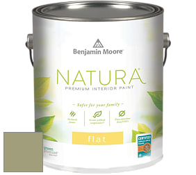 Benjamin Moore 512 Natura Interior Flat Finish матовая краска цвет AF-405 