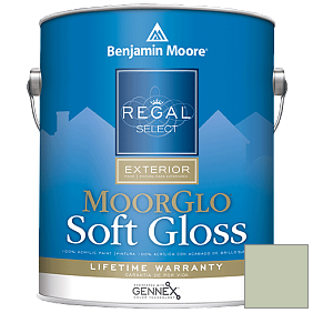 Краска Regal Select Exterior Paint-Moor GloSoft Gloss Finish (W096) цвет 438 Spring Valley