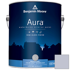 Краска Aura Waterborne Exterior Semi-Gloss Finish (632) цвет 1411 North Cascades