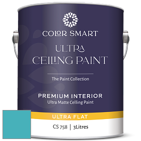 COLOR SMART CS 758 ULTRA CEILING PAINT ультраматовая краска цвет 760 Baltimore Sky
