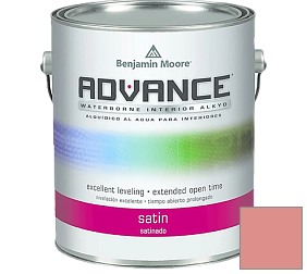 Краска Benjamin Moore 792. Advance Interior Paint-Satin эмаль цвет 2171-40 Passion Fruit