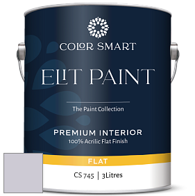 COLOR SMART CS 745 ELIT PAINT глубокоматовая моющаяся краска цвет 2117-60 Winter Gray