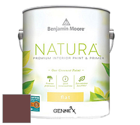 Benjamin Moore 514 Natura Interior Semi-Gloss Finish краска цвет 2085-10 Arroyo Red