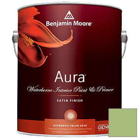 Краска Aura Waterborne Interior Satin Finish (526) цвет 426 Fresh Grass