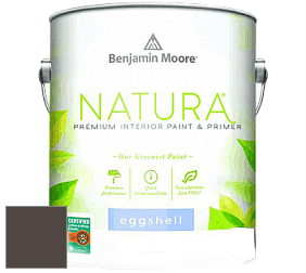 Benjamin Moore 513 Natura Interior Eggshell Finish краска с блеском цвет 2114-10 Bittersweet Chocolate