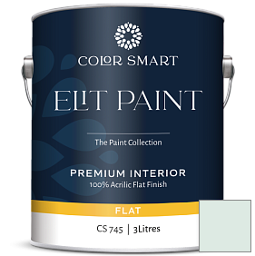 Краска COLOR SMART CS 745 ELIT PAINT глубокоматовая моющаяся краска цвет 846 Come Sail Away