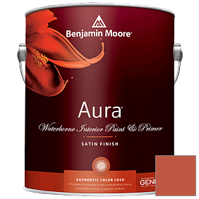 Краска Aura Waterborne Interior Satin Finish (526) цвет 2169-10 Racing Orange
