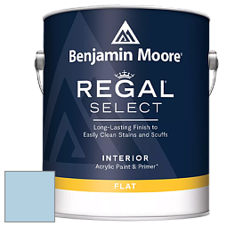 Benjamin Moore 547 Regal Select Waterborne Interior Flat Finish краска цвет NCS S 1020-R90B 