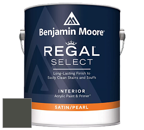 Benjamin Moore 550 Regal Select Waterborne Interior Pearl Finish краска цвет RAL 7022 