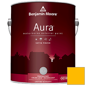 Краска Aura Waterborne Exterior Satin Finish (631) цвет 2021-20 Lemon