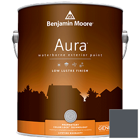Краска Aura Waterborne Exterior Low Lustre Finish (634) цвет 2127-30 Gravel Gray