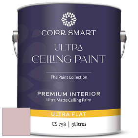 COLOR SMART CS 758 ULTRA CEILING PAINT ультраматовая краска цвет NCS S 1515-R10B 