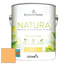 Benjamin Moore 514 Natura Interior Semi-Gloss Finish краска цвет 2017-40 Sweet Orange
