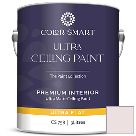 Краска COLOR SMART CS 758 ULTRA CEILING PAINT ультраматовая краска цвет 1366 Rosemist