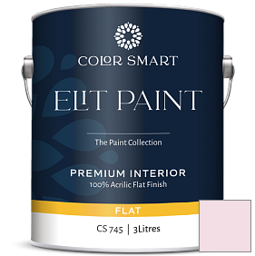 Краска COLOR SMART CS 745 ELIT PAINT глубокоматовая моющаяся краска цвет 2085-70 Baby Pink
