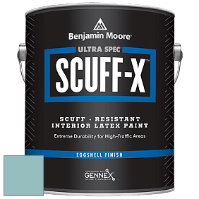 Benjamin Moore 485 Ultra Spec SCUFF-X Interior Eggshell Finish краска цвет NCS S 2020-B40G 