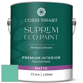 COLOR SMART CS 619 SUPREM ECO PAINT матовая краска цвет 606 Island Paradise