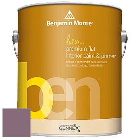 Benjamin Moore Ben W625 Premium Interior Latex Flat краска цвет NCS S 5020-R30B 