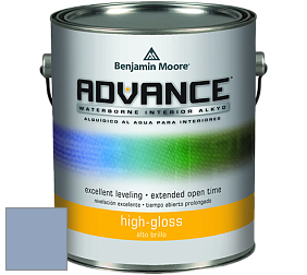 Benjamin Moore 794 Advance Interior Paint-High Gloss глянцевая алкидная эмаль цвет 1433 Blue Pearl