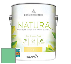Benjamin Moore 514 Natura Interior Semi-Gloss Finish краска цвет 2037-40 Adam Green