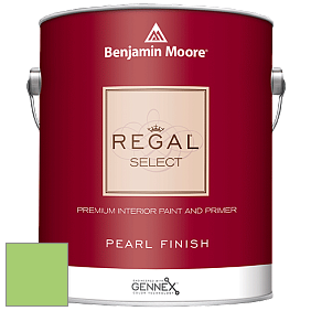 Benjamin Moore 550 Regal Select Waterborne Interior Pearl Finish краска цвет 2030-40 Spring Leaf